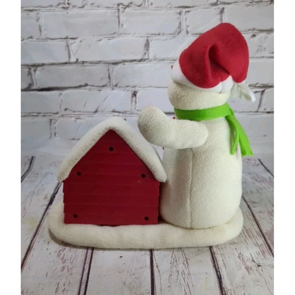 Hallmark‎ 2011 Jingle Pals Deck The Hall Duo Snowman Dog Animated Lights Singing